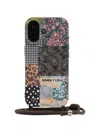 Bimba Y Lola Patchwork-print Iphone 16 Phone Case In Multi