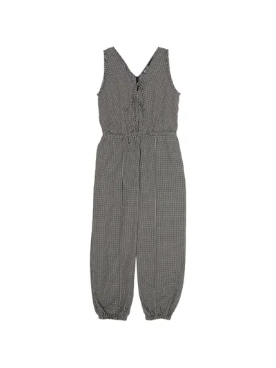 Bimba Y Lola Pattern Jumpsuit In Gray