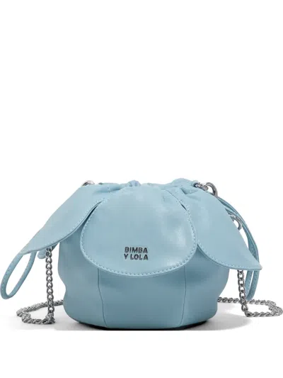 Bimba Y Lola Pétalo 皮质单肩包 In Blue