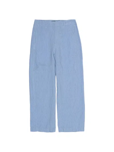 Bimba Y Lola Pinstripe Trousers In Blue