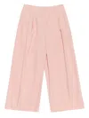Bimba Y Lola Pintuck Detailing Trousers In Pink