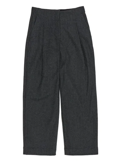 Bimba Y Lola Pleat-detailed Trousers In Gray