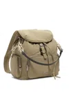 Bimba Y Lola Nylon Multi-pocket Backpack In Gray