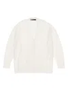 Bimba Y Lola Pocket Cardigan In White