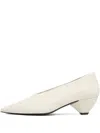 Bimba Y Lola Pointed-toe Cone-heel Pumps In White