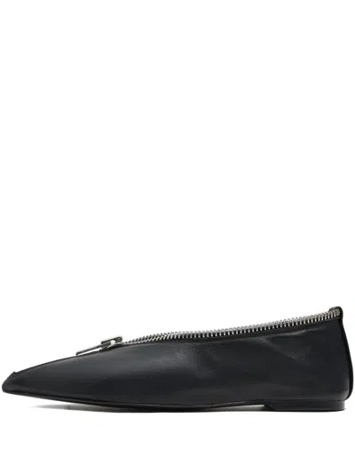 Bimba Y Lola Pointed-toe Flat Pumps In Black