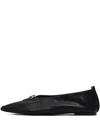 Bimba Y Lola Pointed-toe Flat Pumps In Black