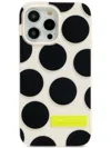 Bimba Y Lola Polka-dot Iphone 15 Pro Case In Neutrals