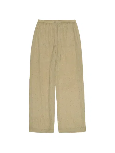 Bimba Y Lola Polka-dots Trousers In Brown