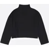 Bimba Y Lola Ponte Di Roma High Neck T-shirt In Black