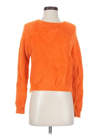 Pre-owned Bimba Y Lola Pullover Sweater In Orange