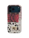 Bimba Y Lola Python Patchwork Iphone 17 Pro Rigid Case In Multi