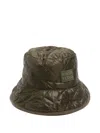 Bimba Y Lola Quilted Bucket Hat In Brown
