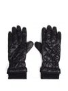 Bimba Y Lola Quilted Gloves In Black