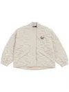 Bimba Y Lola Quilted Padded Jacket In Neutrals