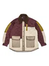 Bimba Y Lola Quilted Puffer Jacket In Red