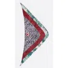 Bimba Y Lola Leopard-snake Print Scarf In Multi