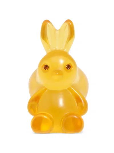 Bimba Y Lola Rabbit Engraved-logo Ring In Orange