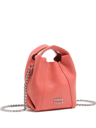 Bimba Y Lola 체인 미니 백 In Red