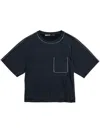 Bimba Y Lola Rhinestone-embellished T-shirt In Black