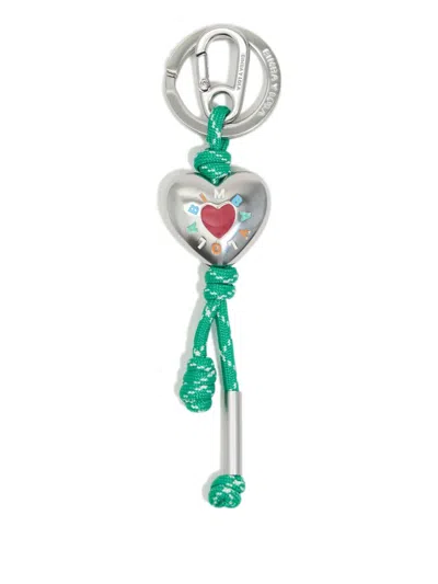 Bimba Y Lola Rope-detail Keyring In Silber