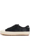 Bimba Y Lola Satin Lace-up Sneakers In Black
