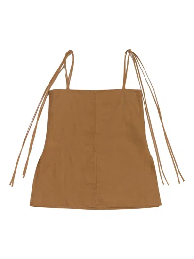 Bimba Y Lola Satin Strap Top