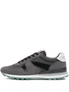 Bimba Y Lola Scalloped Panel Sneakers In Gray