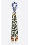 Bimba Y Lola Scarf Bag Charm In White