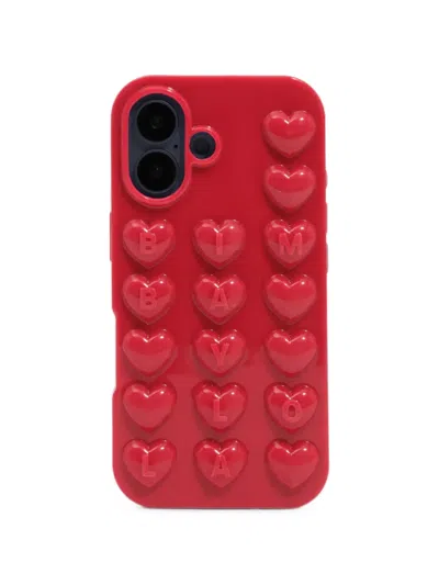 Bimba Y Lola Shiny Red Iphone 17 Silicone Case