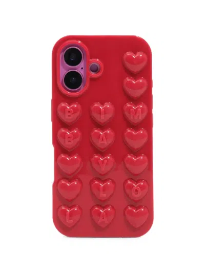 Bimba Y Lola Shiny-red Iphone 16 Silicone Case