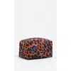 Bimba Y Lola Sienna Leopard Print Nylon Make-up Case In Animal Print