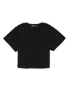 Bimba Y Lola Slouchy T-shirt In Black