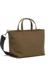 Bimba Y Lola Small Nylon Chihuahua Shopper Bag In Brown
