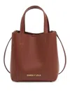 Bimba Y Lola Small Chihuahua Tote Bag In Brown