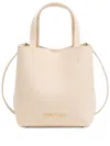 Bimba Y Lola Chihuahua Recycled-leather Bucket Bag In Neutrals