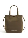 Bimba Y Lola Small Gabardine Chihuahua Cross Body Bag In Green
