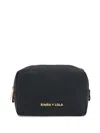 Bimba Y Lola Small Logo Make Up Bag In Black