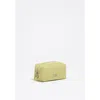 Bimba Y Lola Small Nylon Make-up Case In Yellow