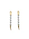 Bimba Y Lola Snake-head Dead Earrings In Gold