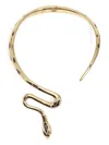 Bimba Y Lola Snake Necklace In Gold