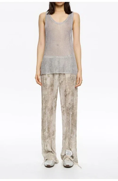 Bimba Y Lola Snake Pleated Jogger Trousers In Multi