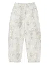 Bimba Y Lola Snake-print Jeans In Neutral