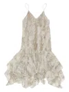Bimba Y Lola Snake-print Maxi Dress In Gray