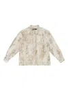 Bimba Y Lola Snake-print Shirt In Neutral