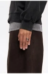 Bimba Y Lola Spiral Ring In Metallic