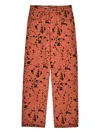 Bimba Y Lola Splatter Trousers In Multi