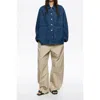 Bimba Y Lola Straight Denim Jacket In Blue