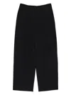 Bimba Y Lola Straight-leg Trousers In Black