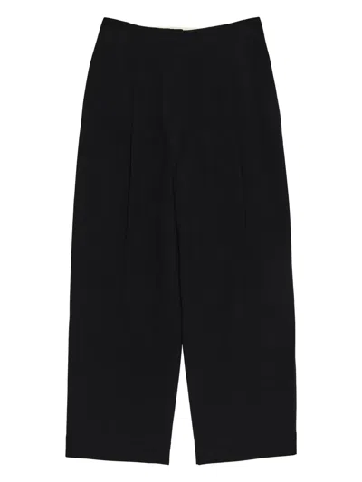 Bimba Y Lola Straight-leg Trousers In Black